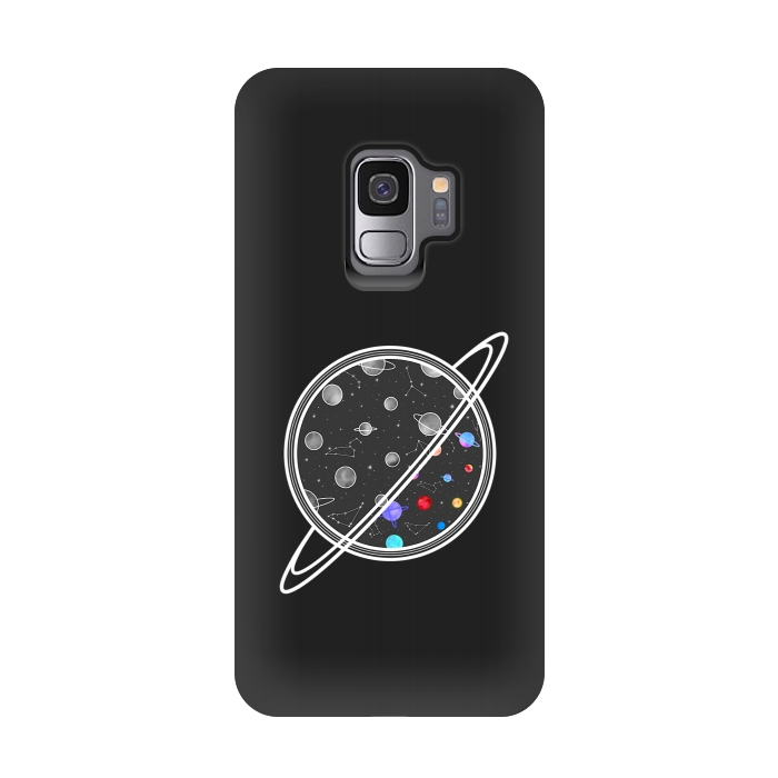Galaxy S9 StrongFit Aesthetic planets by Jms