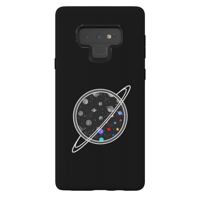 Galaxy Note 9 StrongFit Aesthetic planets by Jms