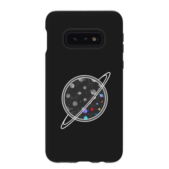 Galaxy S10e StrongFit Aesthetic planets by Jms