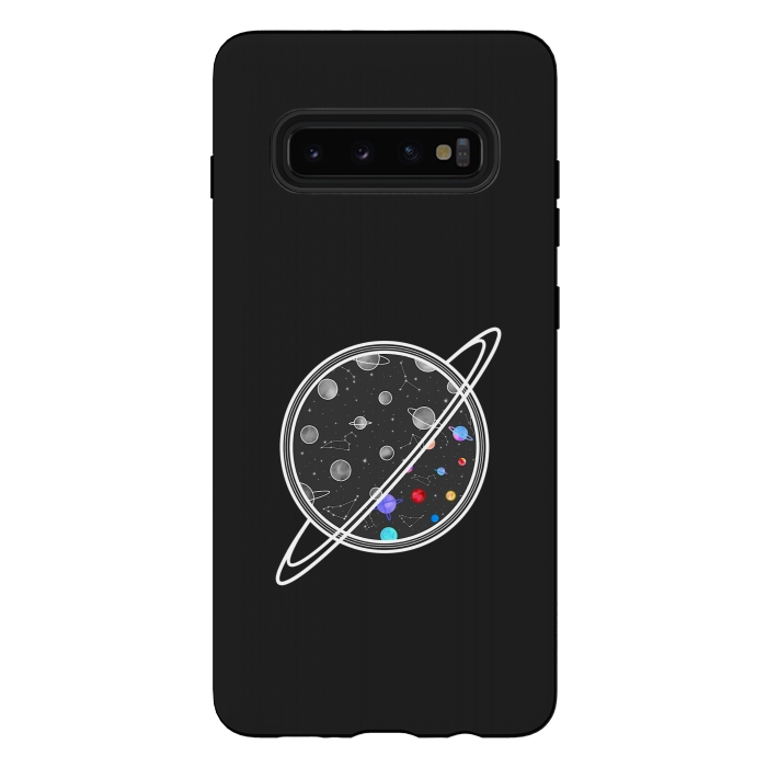 Galaxy S10 plus StrongFit Aesthetic planets by Jms