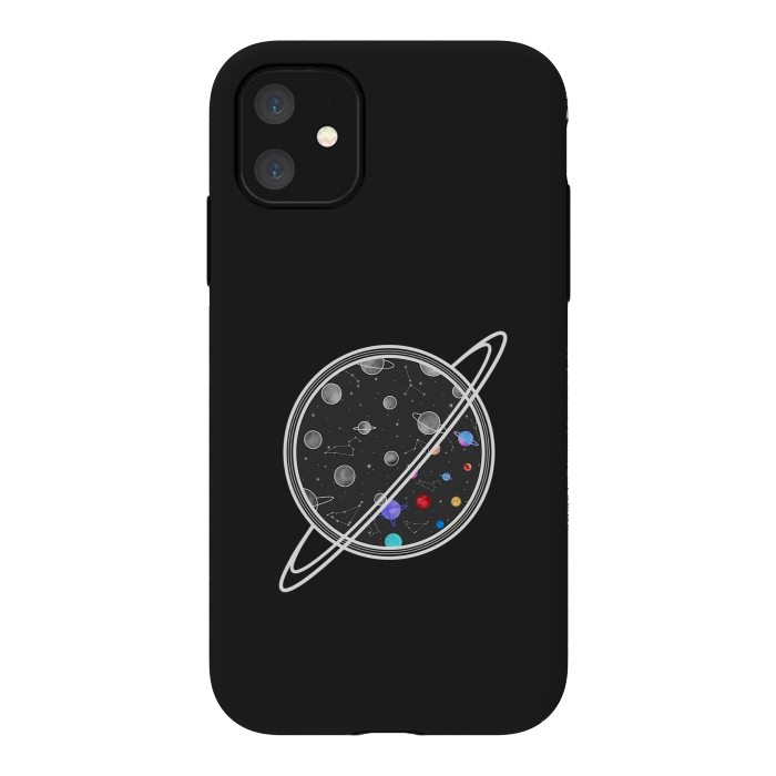 iPhone 11 StrongFit Aesthetic planets by Jms