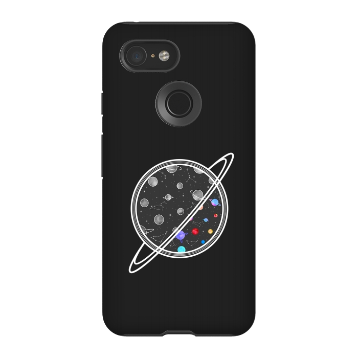 Pixel 3 StrongFit Aesthetic planets by Jms