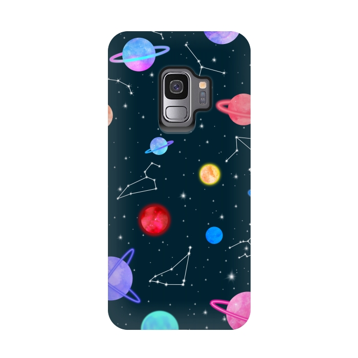 Galaxy S9 StrongFit Aesthetic space by Jms