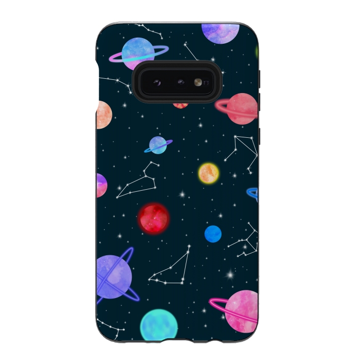Galaxy S10e StrongFit Aesthetic space by Jms
