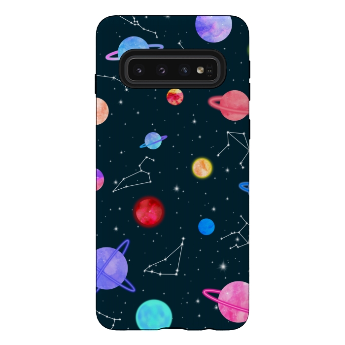Galaxy S10 StrongFit Aesthetic space by Jms