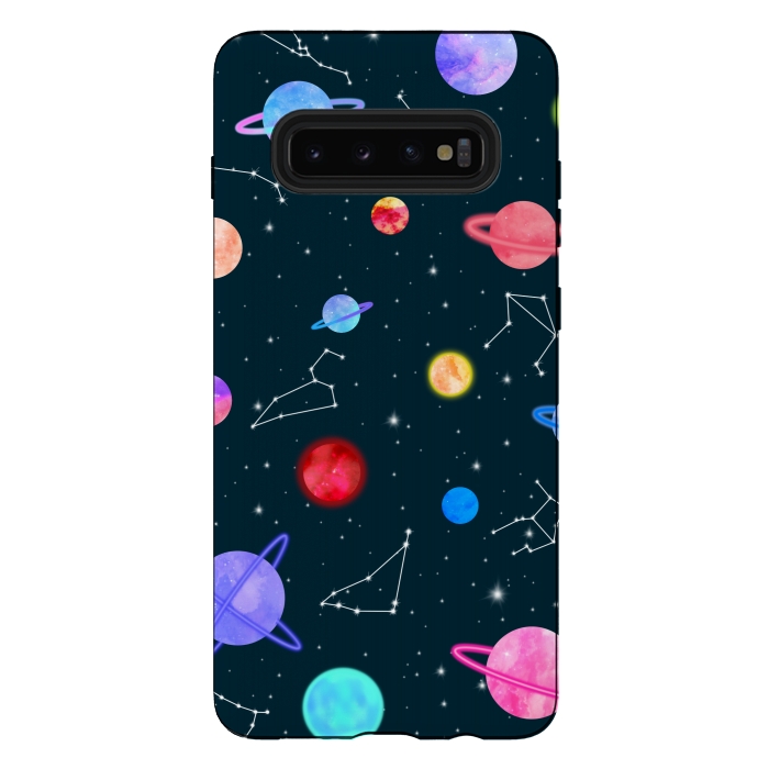 Galaxy S10 plus StrongFit Aesthetic space by Jms