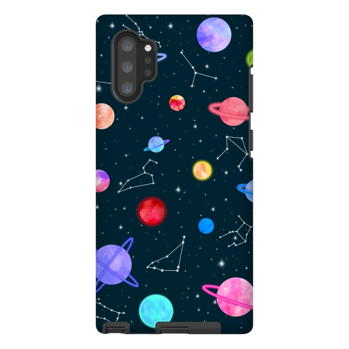 Galaxy Note 10 plus StrongFit Aesthetic space by Jms