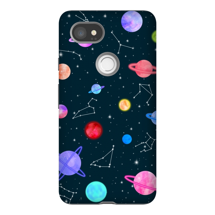 Pixel 2XL StrongFit Aesthetic space by Jms