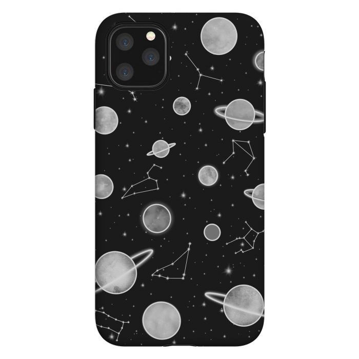 iPhone 11 Pro Max StrongFit Aesthetic black&white space by Jms