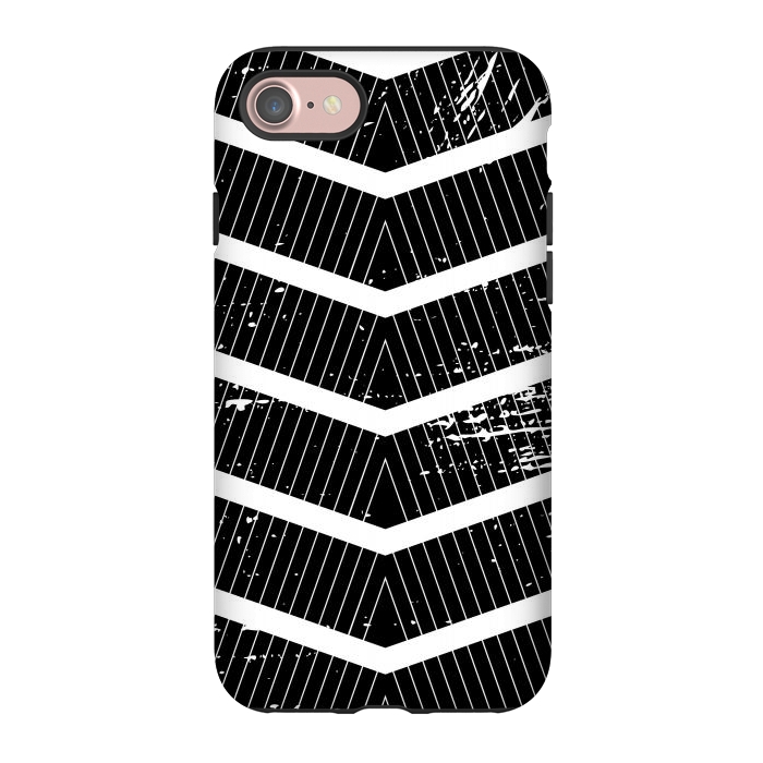 iPhone 7 StrongFit Chevron Stripes by TMSarts