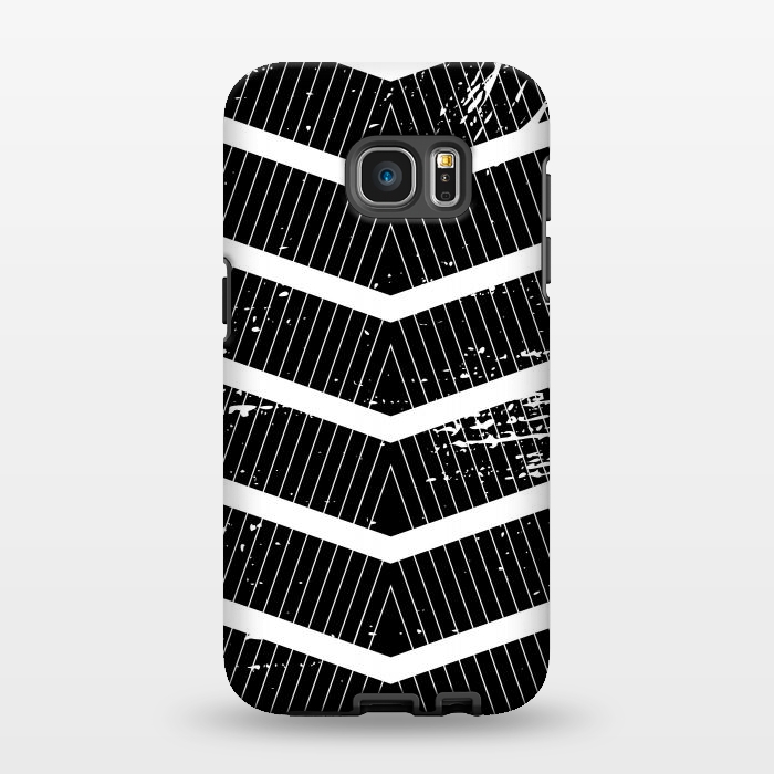 Galaxy S7 EDGE StrongFit Chevron Stripes by TMSarts