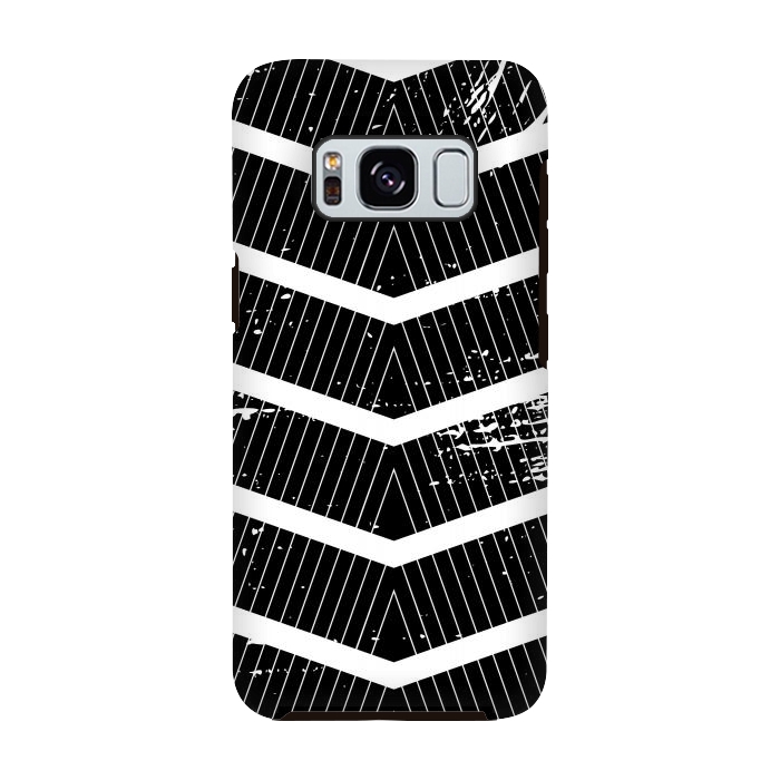 Galaxy S8 StrongFit Chevron Stripes by TMSarts