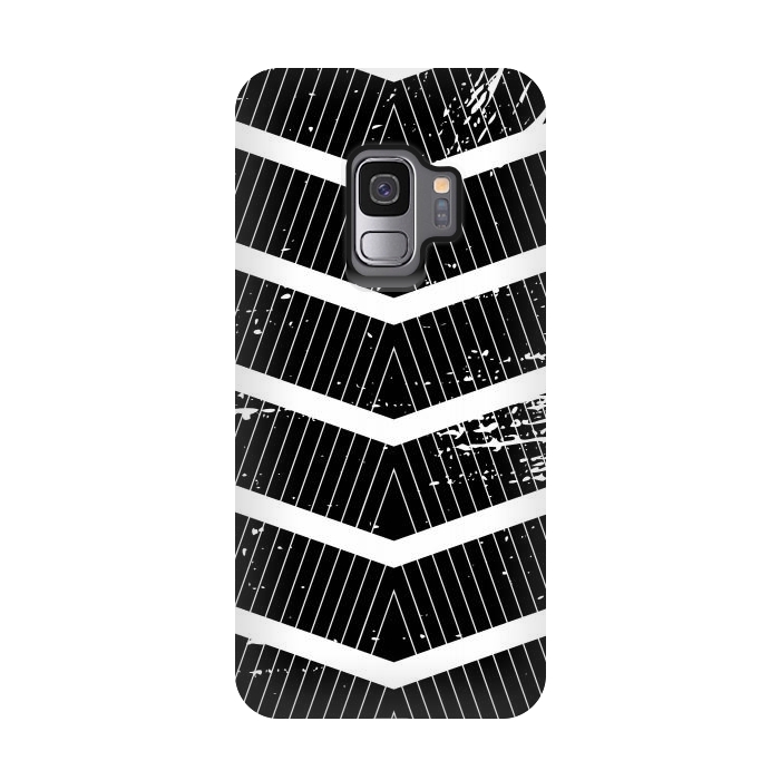 Galaxy S9 StrongFit Chevron Stripes by TMSarts