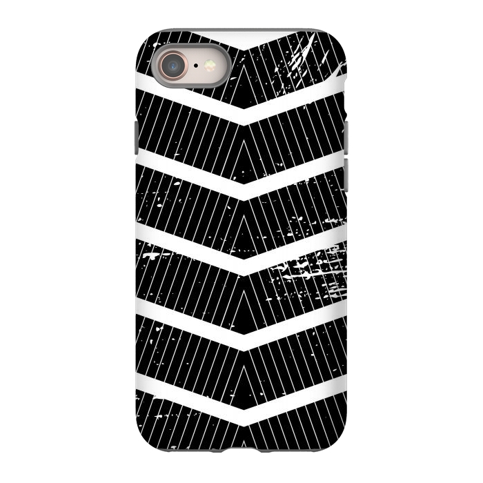 iPhone 8 StrongFit Chevron Stripes by TMSarts