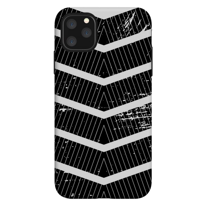 iPhone 11 Pro Max StrongFit Chevron Stripes by TMSarts