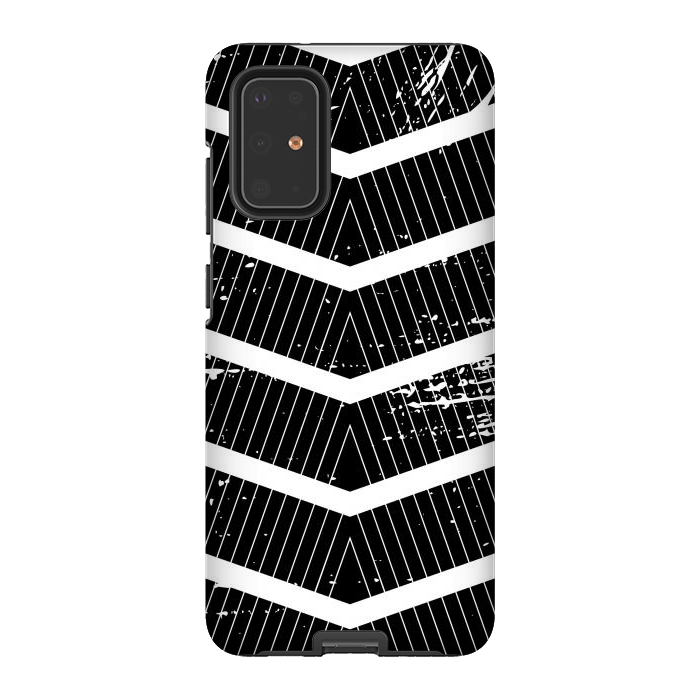 Galaxy S20 Plus StrongFit Chevron Stripes by TMSarts