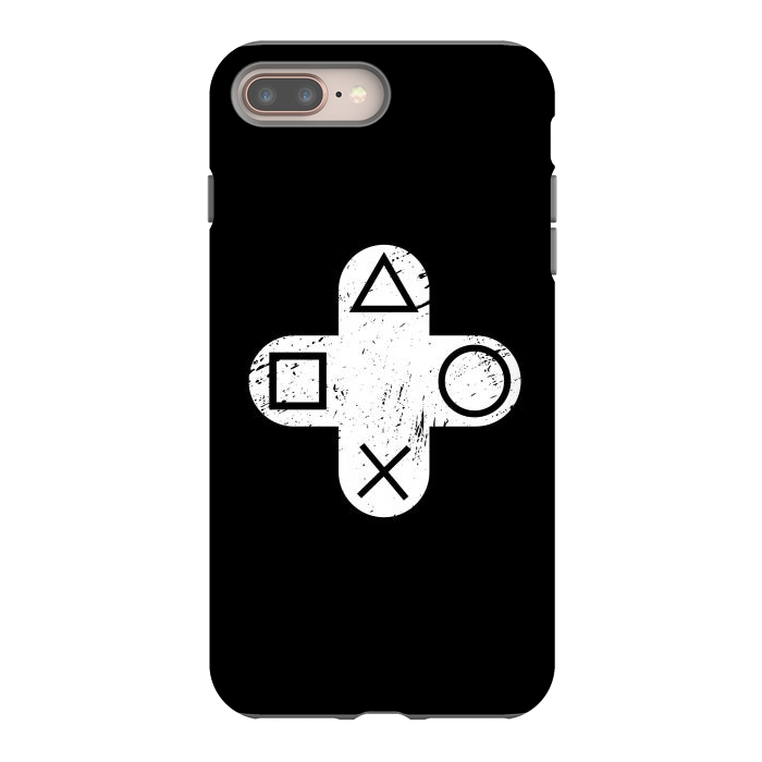iPhone 7 plus StrongFit Playstation Button by TMSarts