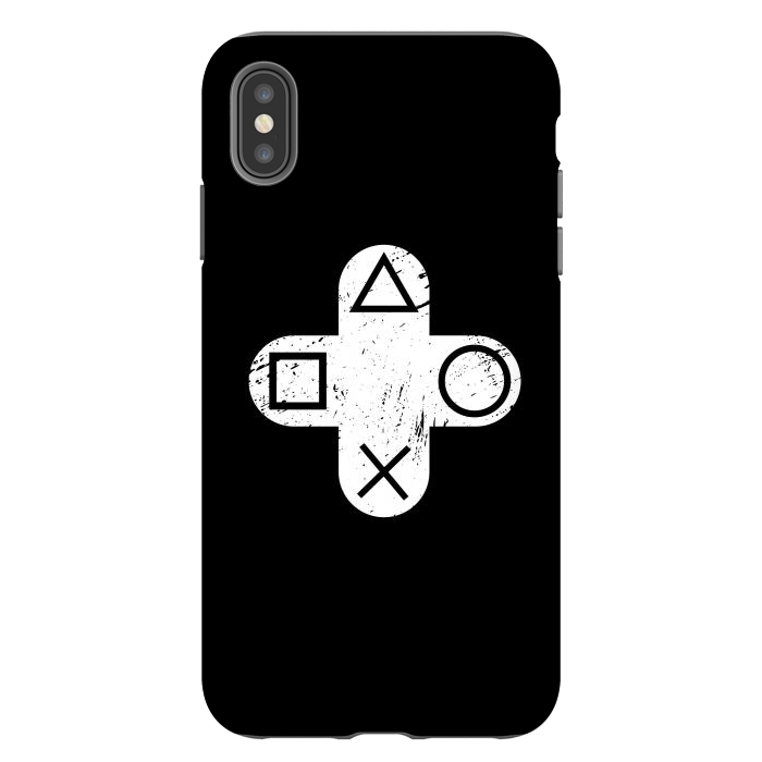 iPhone Xs Max StrongFit Playstation Button by TMSarts