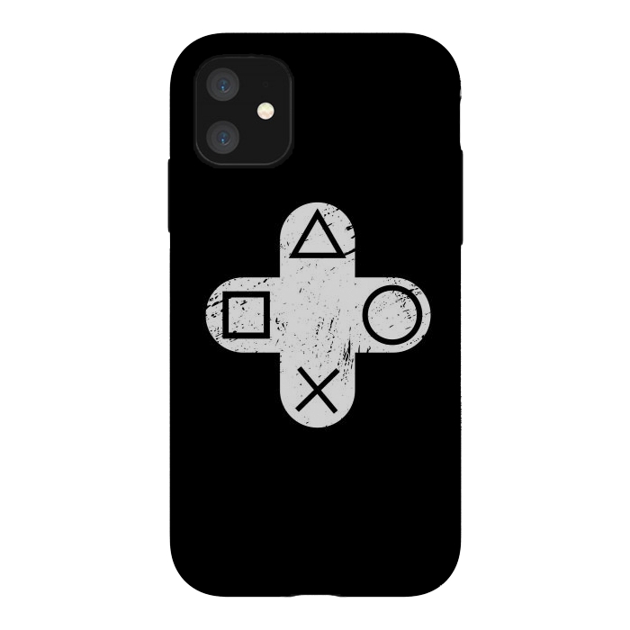 iPhone 11 StrongFit Playstation Button by TMSarts