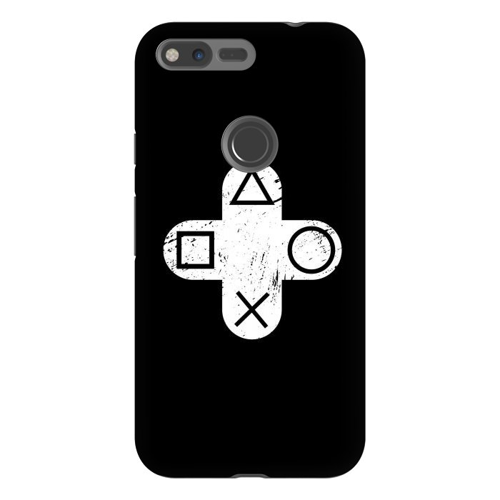 Pixel XL StrongFit Playstation Button by TMSarts