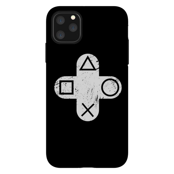 iPhone 11 Pro Max StrongFit Playstation Button by TMSarts