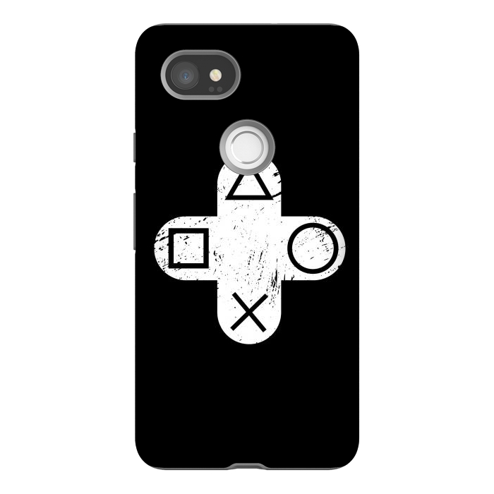 Pixel 2XL StrongFit Playstation Button by TMSarts