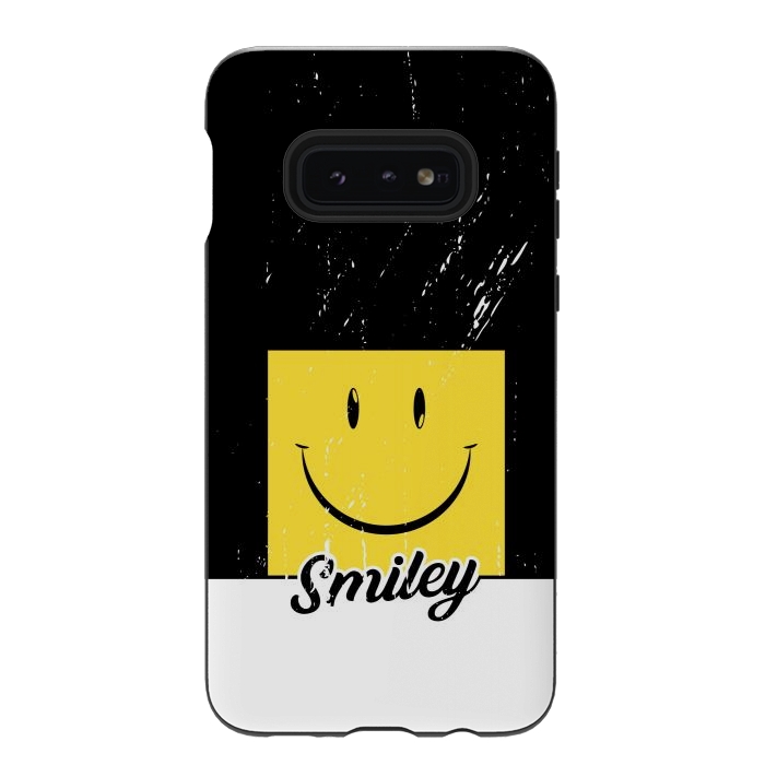 Galaxy S10e StrongFit Smiley Fun by TMSarts