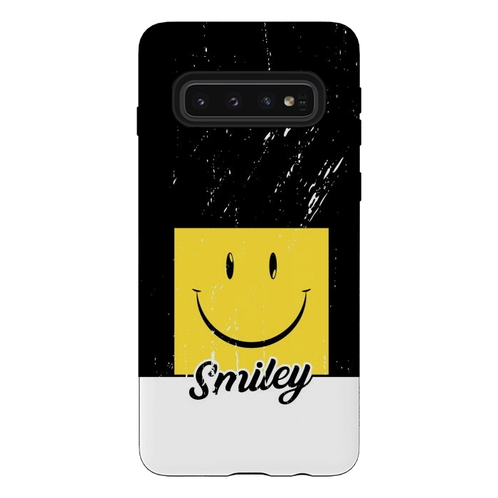 Galaxy S10 StrongFit Smiley Fun by TMSarts