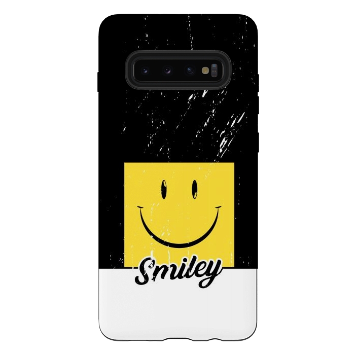 Galaxy S10 plus StrongFit Smiley Fun by TMSarts