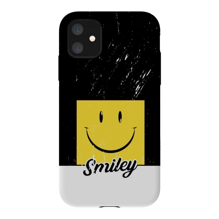 iPhone 11 StrongFit Smiley Fun by TMSarts