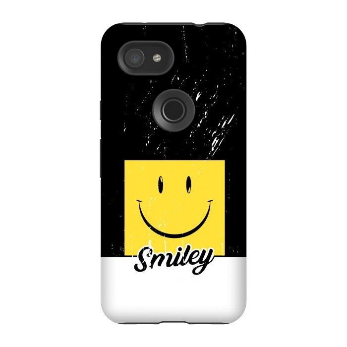 Pixel 3A StrongFit Smiley Fun by TMSarts