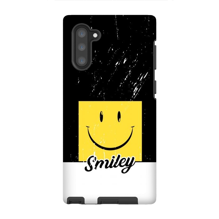 Galaxy Note 10 StrongFit Smiley Fun by TMSarts