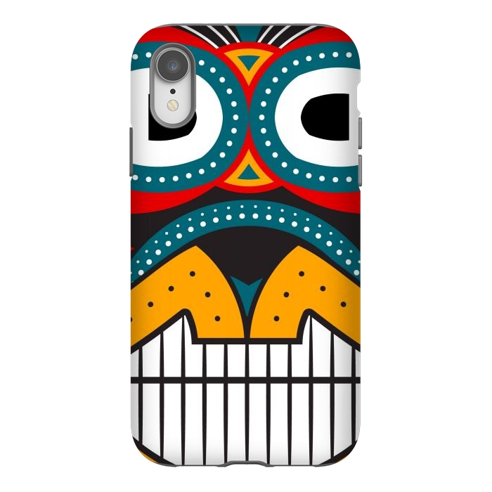 iPhone Xr StrongFit Tikki Totem by TMSarts
