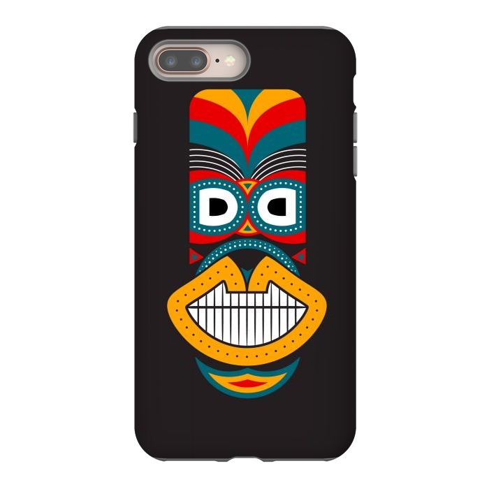 iPhone 7 plus StrongFit Colorful Tikki by TMSarts