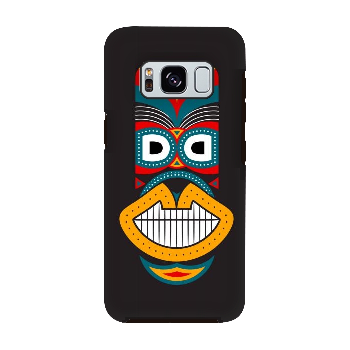 Galaxy S8 StrongFit Colorful Tikki by TMSarts
