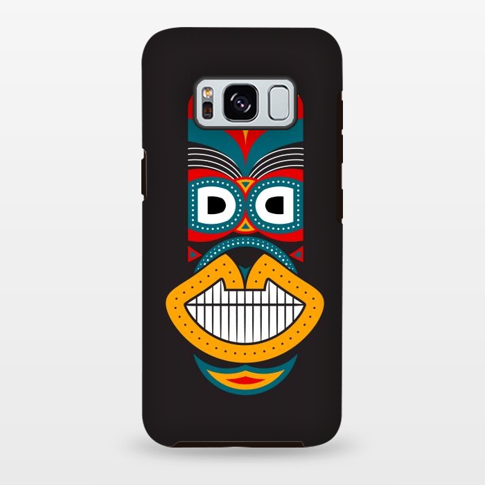Galaxy S8 plus StrongFit Colorful Tikki by TMSarts