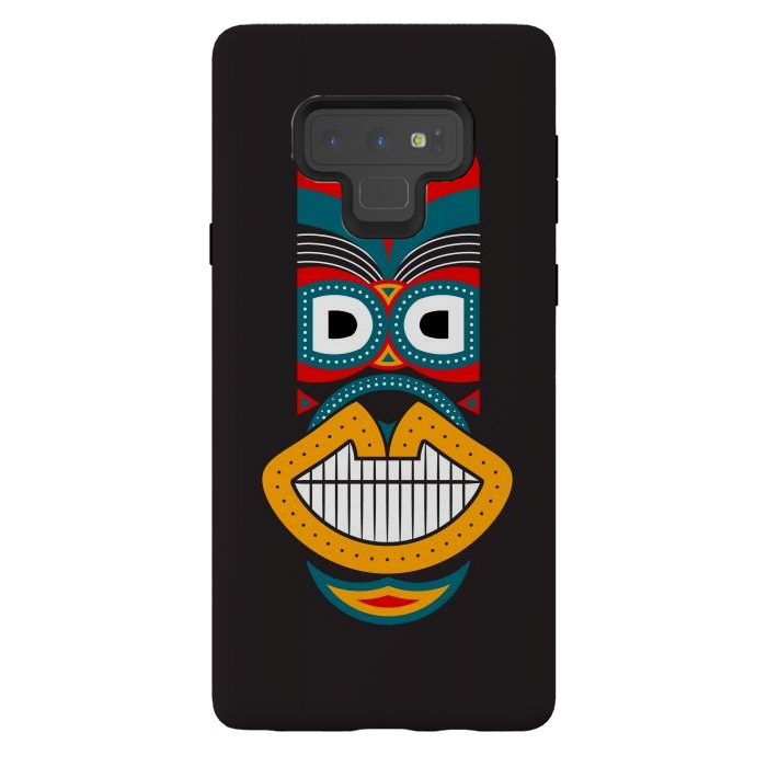 Galaxy Note 9 StrongFit Colorful Tikki by TMSarts
