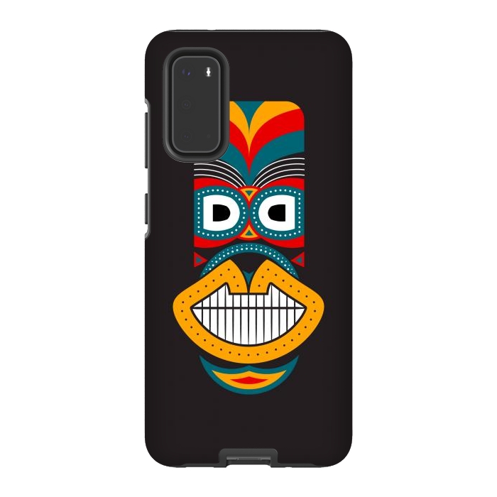 Galaxy S20 StrongFit Colorful Tikki by TMSarts