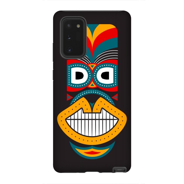 Galaxy Note 20 StrongFit Colorful Tikki by TMSarts