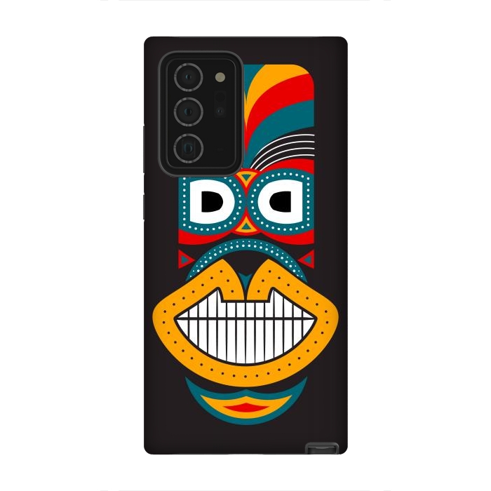 Galaxy Note 20 Ultra StrongFit Colorful Tikki by TMSarts
