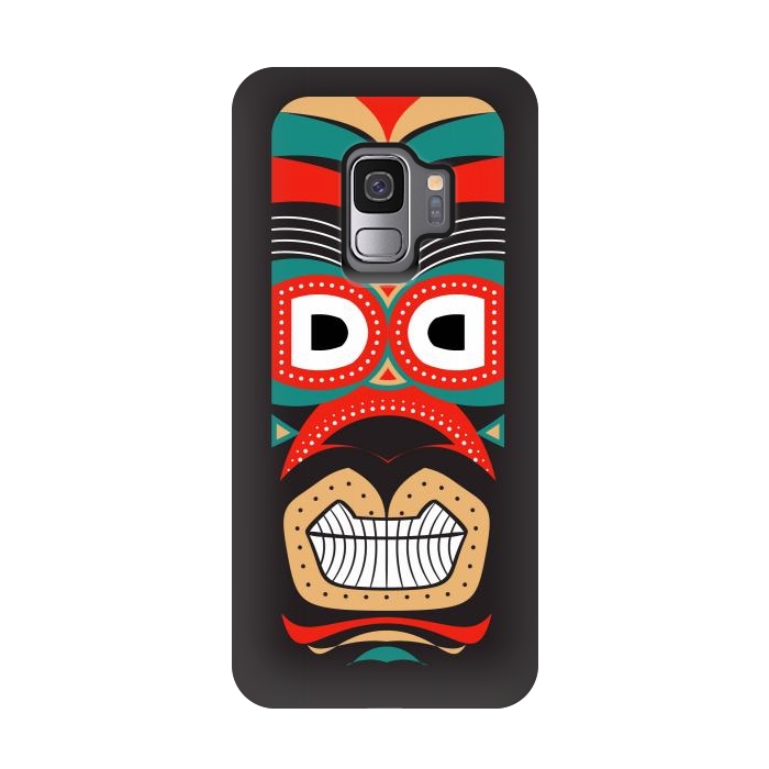 Galaxy S9 StrongFit Geo Tikki by TMSarts