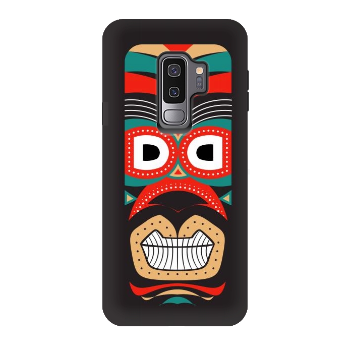 Galaxy S9 plus StrongFit Geo Tikki by TMSarts