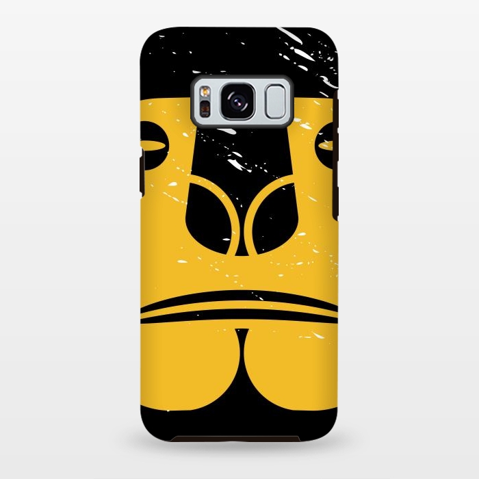 Galaxy S8 plus StrongFit Angry Tikki by TMSarts