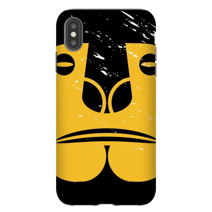 iPhone Xs Max StrongFit Angry Tikki by TMSarts