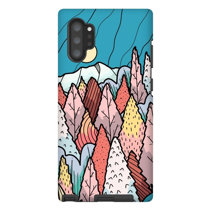 Galaxy Note 10 plus StrongFit The hill behind a forest by Steve Wade (Swade)
