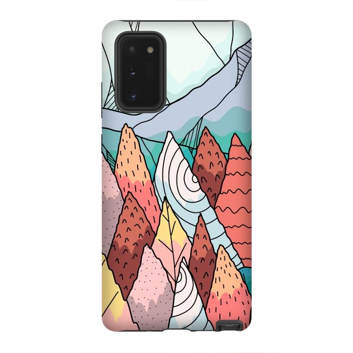 Galaxy Note 20 StrongFit A morning autumn land by Steve Wade (Swade)