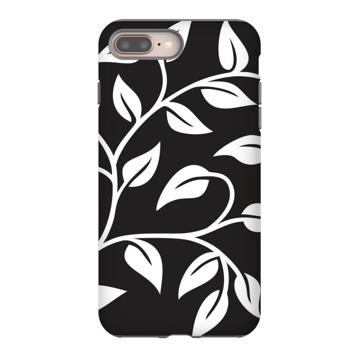 iPhone 7 plus StrongFit White Leaves  by Winston