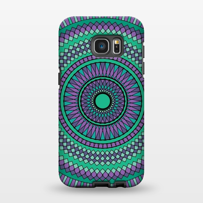 Galaxy S7 EDGE StrongFit Mandala by Winston