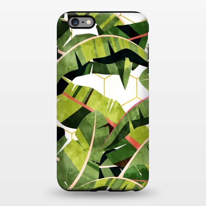 iPhone 6/6s plus StrongFit Banana Leaf Salad With Garlic Butter Dressing by Uma Prabhakar Gokhale