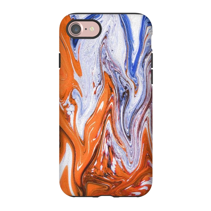 iPhone 7 StrongFit Abstract Marble-III by Creativeaxle